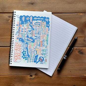 Julia Gash Notebook - Northern Ireland
