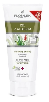 Veido gelis Floslek Aloe, 200 ml, moterims, -