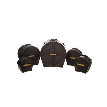Būgnų dėklų komplektas Hardcase HRockFus3