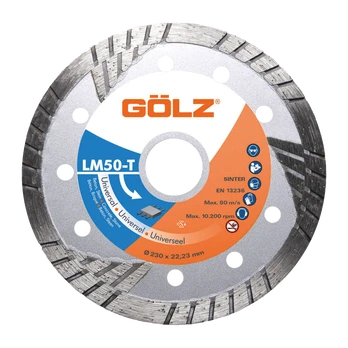 Deimantinis diskas asfaltui GOLZ LM50T 230x22.2mm