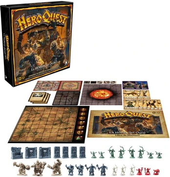 Hasbro Spanish Heroquest The Ogre Horde expansion board game