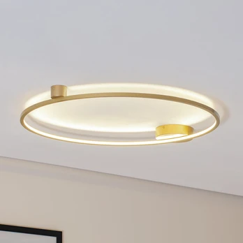 Lubinis šviestuvas Saturno 46W LED, auksinis