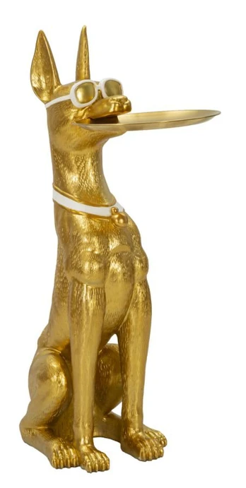 Dekoratyvinė šuns statula Mauro Ferretti 0120090001, 30 × 91 × 64 cm