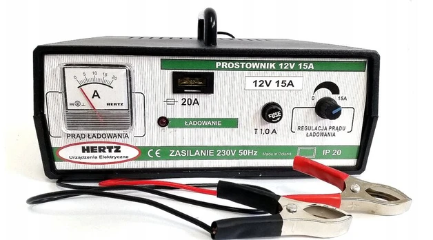 Akumuliatoriaus įkroviklis Hertz 12V/15A