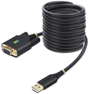 StarTech USB SERIAL DCE ADAPTER CABLE/NULL MODEM SERIAL ADAPTER kaina