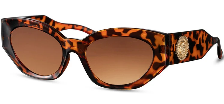 Saulės akiniai Marqel L8012 Amber