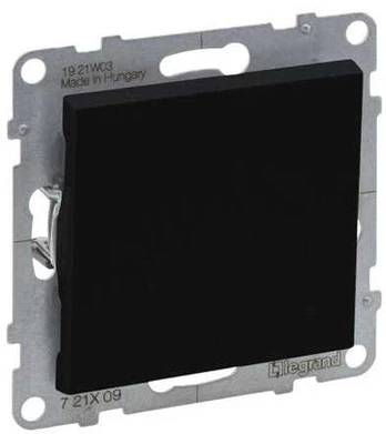 Juodas mygtukas Suno Legrand 721409