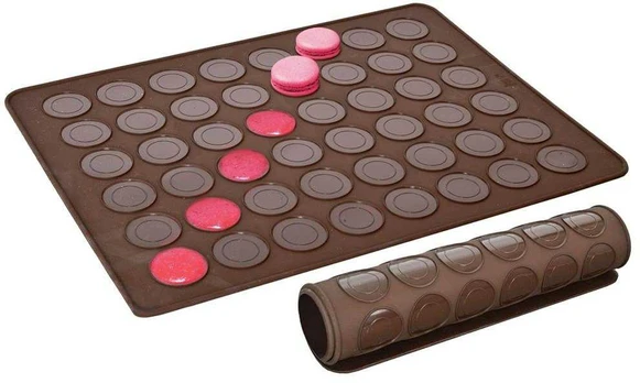 Silikoninis kilimėlis, macaron kepimo skarda macaroons