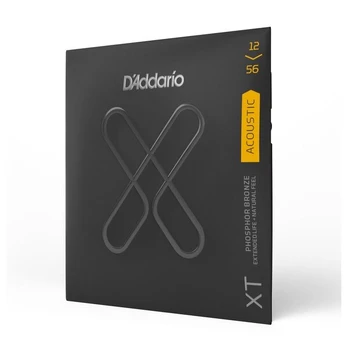 Stygos akustinei gitarai D'Addario XTAPB1256