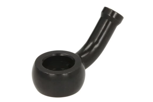 Brake hose end MV10C45S, bend: 45°, Black