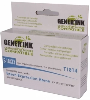 Spausdintuvo kasetė Generink E-18XLY-GI, geltona
