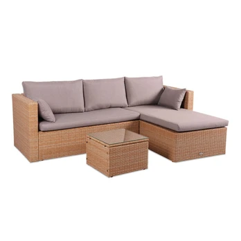 Lauko baldų komplektas LIZBONA, Beige
