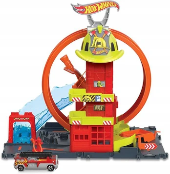 Žaislinė gaisrinė Hot Wheels City Super Loop HKX41