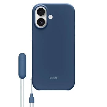 Dėklas Beats iPhone 17 Kickstand Case with MagSafe and Camera Control Bedrock Blue