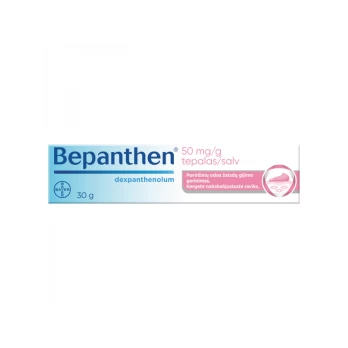 BEPANTHEN 50 mg/g tepalas 30 g