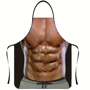 virtuvinė prijuostė, Eight Pack Abs prijuostė