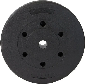 Diskinis svoris EB Fit FI 28 10 kg, juodas