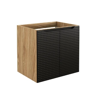 Vonios spintelė COMAD Luxor Black 82-60-2D. juoda