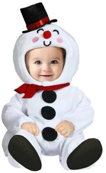Fiesta Baby snemand kostume
