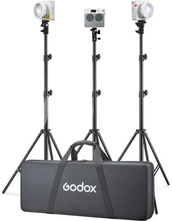 Godox ML100BI KIT3 Portable LED Light KIT (WithV mount Holding Handle)