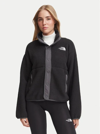 The North Face Fliso džemperis Cragmont NF0A8J40 Juoda Regular Fit