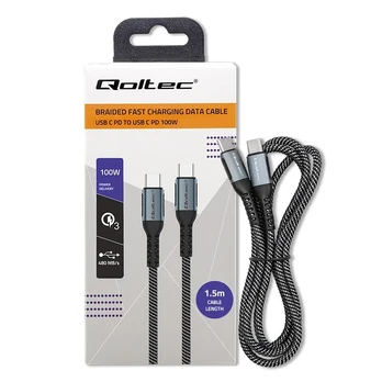 QOLTEC 52358 USB 2.0 type C Cable