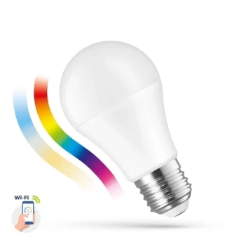 9W E27 Išmanioji LED lemputė, 2700K-6000K CCT+RGB