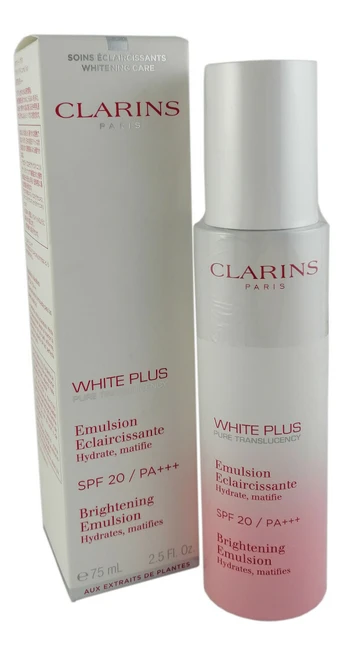 Clarins CLARINS Baltas PLUS emulsija ECLAIRCISSANTE SPF20 75ml