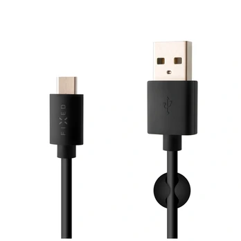 Fixed Data And Charging Cable With USB/USB-C Connectors 1 m, Black | FIXD-UC-BK