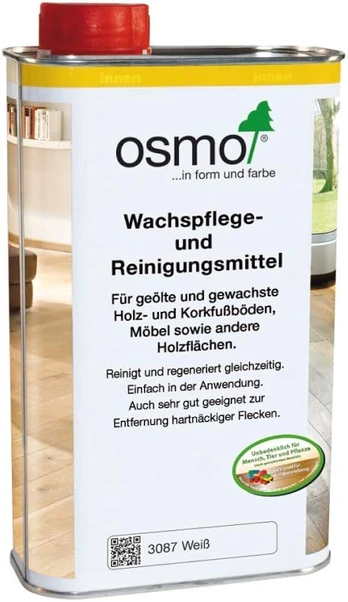 Grindų vaškas Osmo 3087, medinėms grindims, 1 l