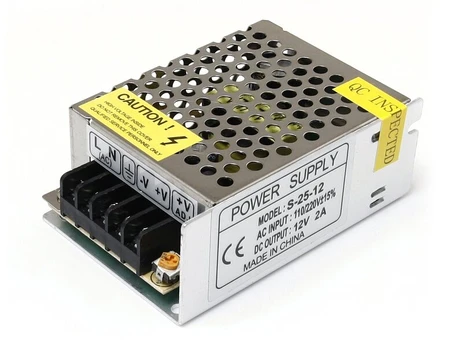 Modulinis maitinimo šaltinis 12V 25W 2A IP20