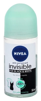 Rutulinis dezodorantas moterims Nivea Invisible Fresh kaina