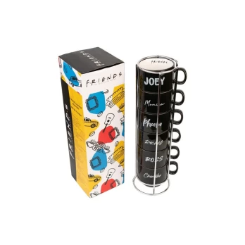 FRIENDS 6 PIECE COFFEE MUG SET
