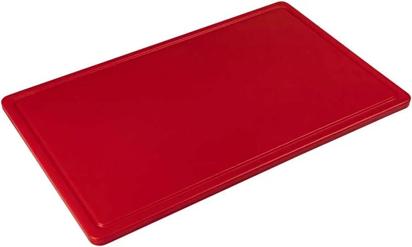 Cutting board, 40x60x2 cm, red