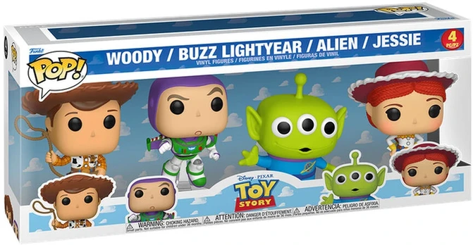 Funko POP pack 4 figures Disney Pixar Toy Story