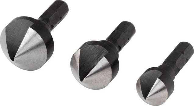 Wolfcraft COUNTERSINKER 12 16 19 MM WOLFCRAFT - WS HEX VELENAS [3 vnt.] WF2584000 WOLFCRAFT