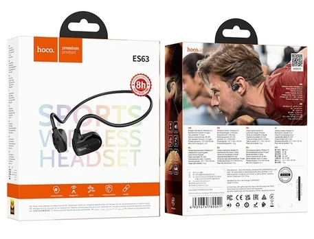 Hoco ES63 Graceful Headset Wireless Air-conduction Connectivity/Music Bluetooth Black