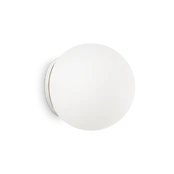 Sieninis šviestuvas Ideal Lux Wall lamp with 1 light MAPA, E27, baltas kaina