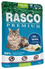RASCO Premium dorszas su spirulina katėms
