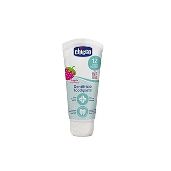 Vaikiška dantų pasta Chicco, braškių skonio, 50 ml