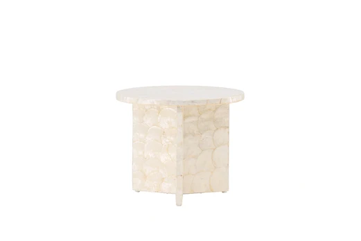 Kavos staliukas Smögen ø40, beige