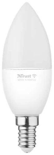 Trust Computer Products Trust 71297, Smart bulb, Baltas, Wi-Fi, LED, E14, Multi