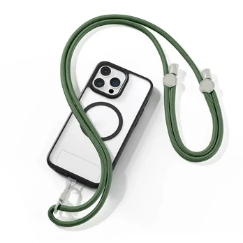 DUX DUCIS Plaz - cross-body phone strap - žalias