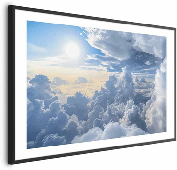 Artgeist Plakatas - Symphony of Light: Sun and Clouds Playing Together on a Beautiful Sky