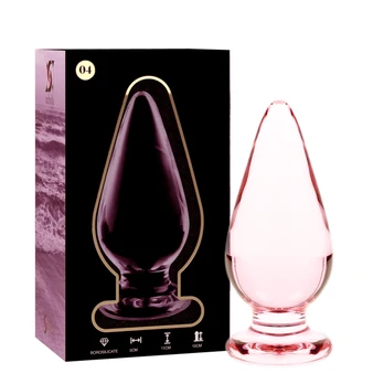 NEBULA SERIES BY IBIZA - Stiklinis analinis kaištis 11 cm