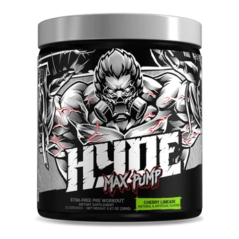 ProSupps Hyde Max Pump Stim-Free Pre Workout 280 g. - Fruit Punch skonis