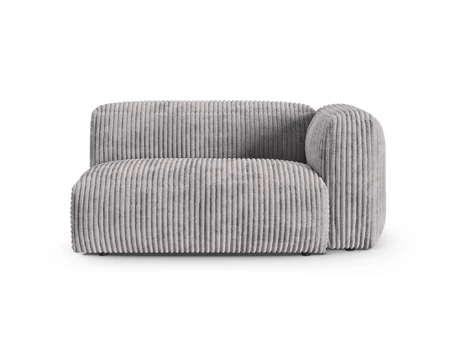 Modul Right, "Martina", 1 Seat, 160x120x75, Light Grey