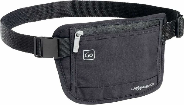 GoTravel RFID pinigų diržas RFID apsaugotas pinigų diržas