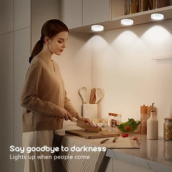 LED magnetinis išmanus sieninis šviestuvas, White light--8LED/pc