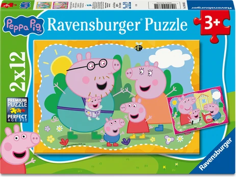 Ravensburger - Happy Families 2x12p (12004335)